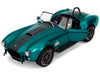 Shelby Cobra 427 MKII Teal Metallic with Gray Stripes - Pink Slips - Jada 1/18 - 36467 Passion Diecast 