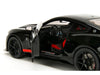 Shelby GT500 "Code Red" Black with Red Stripes - Pink Slips - Jada 1/18 - 36385 Passion Diecast 