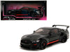 Shelby GT500 "Code Red" Black with Red Stripes - Pink Slips - Jada 1/18 - 36385 Passion Diecast 
