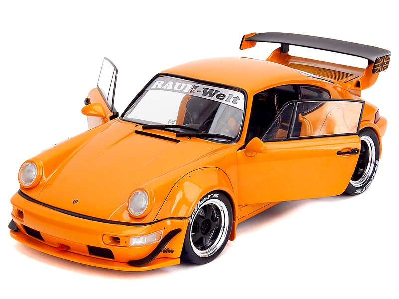 RWB Bodykit "Hibiki" orange métallisé - Pink Slips - Jada 1/18 - 36383 Passion Diecast 