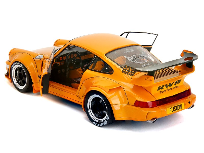 RWB Bodykit "Hibiki" orange métallisé - Pink Slips - Jada 1/18 - 36383 Passion Diecast 