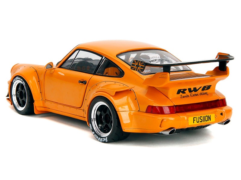 RWB Bodykit "Hibiki" orange métallisé - Pink Slips - Jada 1/18 - 36383 Passion Diecast 