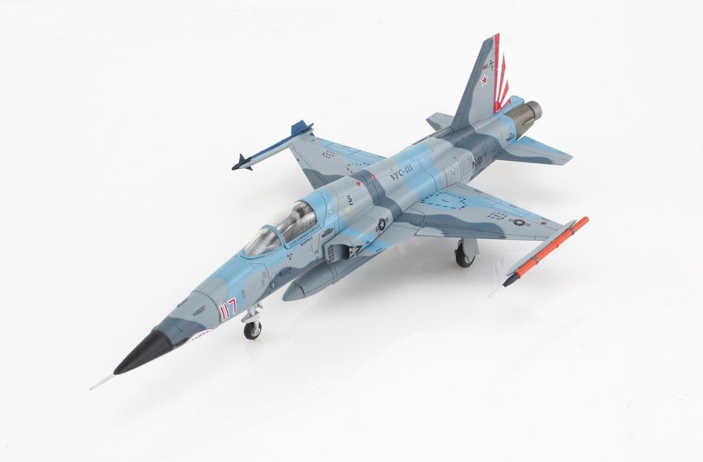 Northrop F-5N Tiger II / USN VFC-111 Sun Downers, Red 117, NAS Key West, FL, 2017 / HM 1:72  HA3384