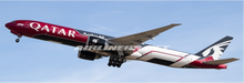 Qatar Airways Boeing 777-300ER "Formula 1" / A7-BEG /  JC Wings / 1:400 / XX40844