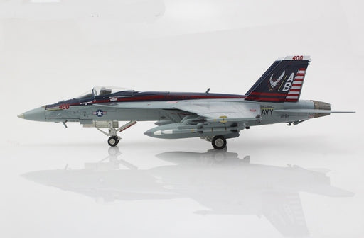 McDonnell Douglas F/A-18E Super Hornet / USN VFA-136 Knighthawks, AB400, USS Harry S. Truman, 2024 / HM1:72 HA5143