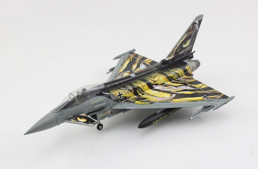 Eurofighter EF-2000 Typhoon S / Luftwaffe TaktLwG 74 Bavarian Tigers, 30+74, Germany 2025/ Hobby Master 1:72 HA6631