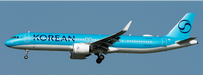 Korean Air Airbus A321NEO "NC" / HL8509 / JC Wings / 1:200 - SA2107