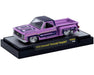1978 Chevrolet Silverado Stepside Lowriders - Purple - M2 Machine - 1:64 - 31500-MJS89
