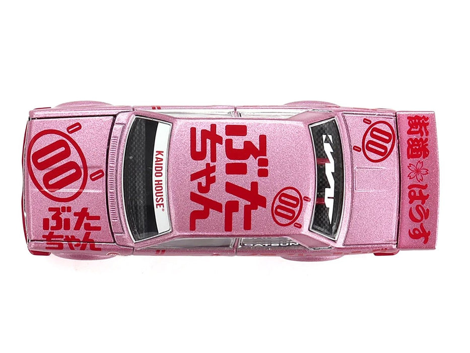 DATSUN 510 PRO STREET BUTA V1 - Mini GT & Kaido★House 1/64 - KHMG161 Passion Diecast