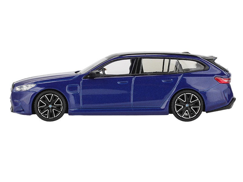 BMW M5 Touring (G99) - Marina Bay Blue Metallic - Mini GT - 1:64 - MGT01080 Passion Diecast