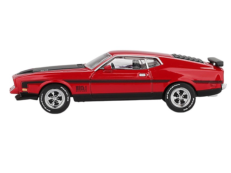 Ford Mustang Mach1 1971 - Race Red - Mini GT - 1:64 - MGT01122 Passion Diecast