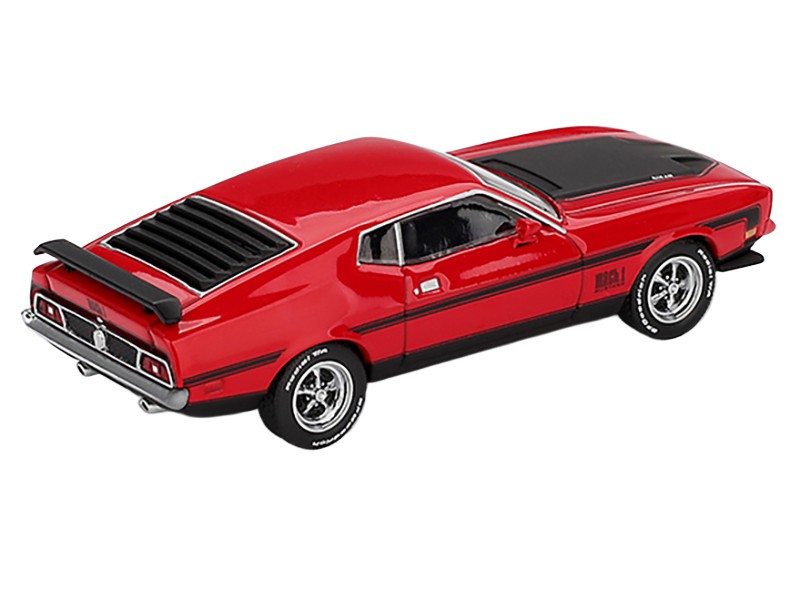 Ford Mustang Mach1 1971 - Race Red - Mini GT - 1:64 - MGT01122 Passion Diecast