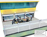 Figures Set Grand Prix Paddock Diorama w L.E.D. - Team Blue - American Diorama - 1/64 - AD-2446 Passion Diecast