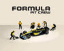 Figures Formula Pit Crew - Team Orange - American Diorama - 1/64 - AD-2441 Passion Diecast