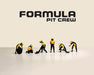Figures Formula Pit Crew - Team Orange - American Diorama - 1/64 - AD-2441 Passion Diecast