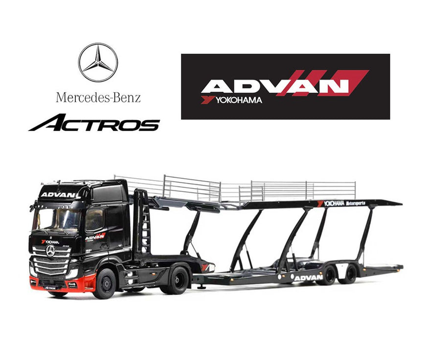 Mercedes-Benz AMG Actros Auto ADVAN Yokohama Transporteur - GCD - 1:64 - KS-069-618 Passion Diecast