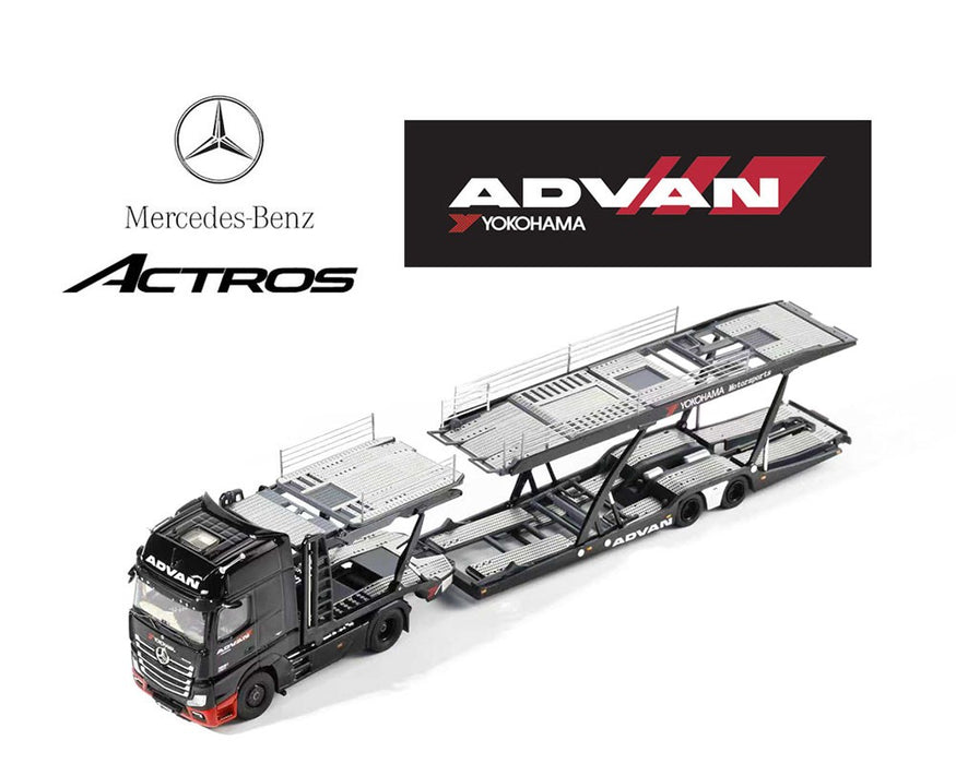 Mercedes-Benz AMG Actros Auto ADVAN Yokohama Transporteur - GCD - 1:64 - KS-069-618 Passion Diecast