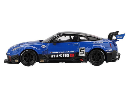 LB-Silhouette WORKS GT NISSAN 35GT-RR Ver.2 - Blue - Mini GT - 1:64 - MGT01124 Passion Diecast