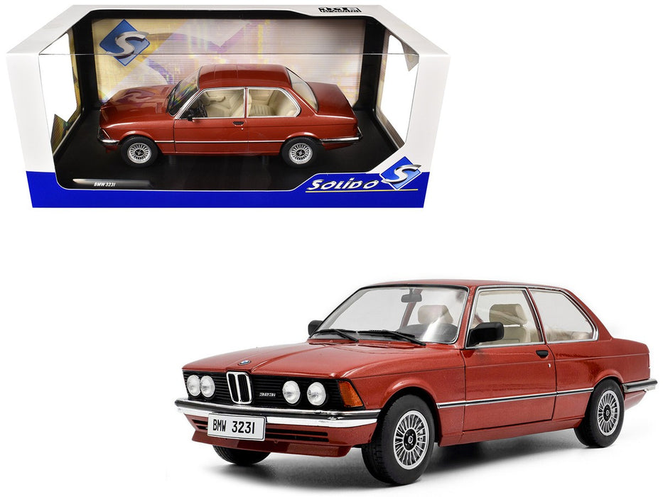 BMW E21 323i - Kastanienrot Metallic - 1980 - Solido - 1/18 - S1812802 - Passion Diecast 