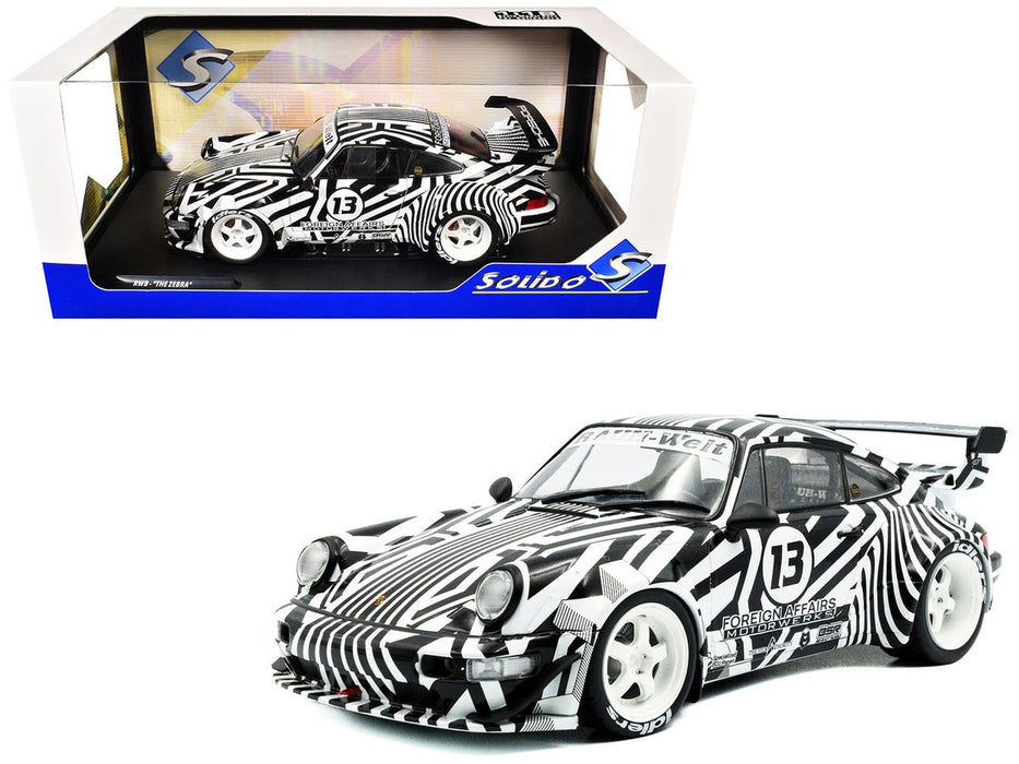 RWB Bodykit THE ZEBRA 2022 - Solido - 1/18 - S1807513 - Passion Diecast 