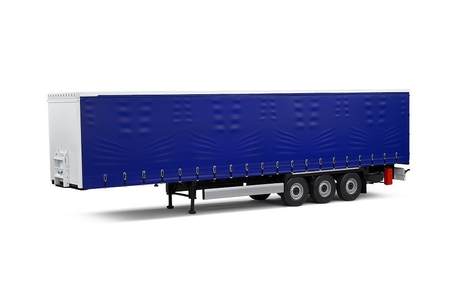 TARPAULIN TRAILER BLUE - Solido - 1/24 - S2400504 -  Passion Diecast 
