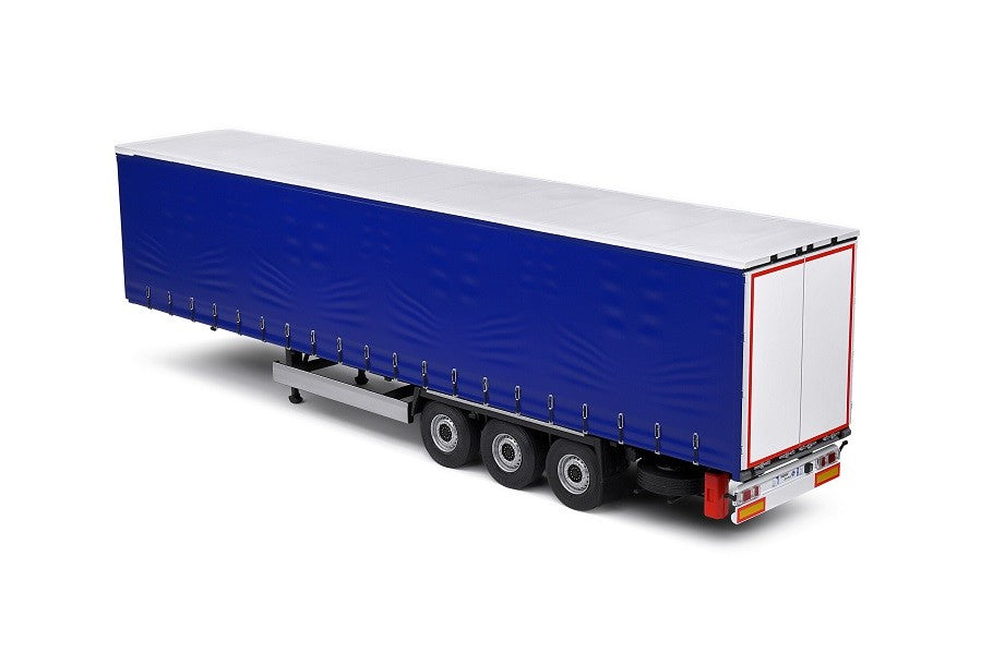 TARPAULIN TRAILER BLUE - Solido - 1/24 - S2400504 -  Passion Diecast 