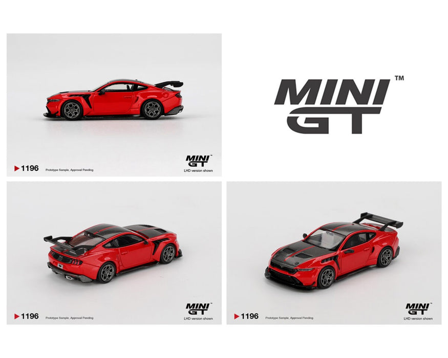 Ford Mustang GTD - Race Red - Mini GT - 1:64 - MGT01196 Passion Diecast