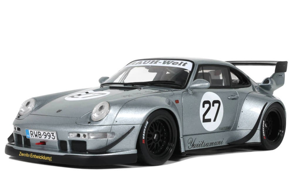 RWB YUIITSUMUNI SILVER 2024 - 1/18 - GT SPIRIT - GT522 Passion Diecast