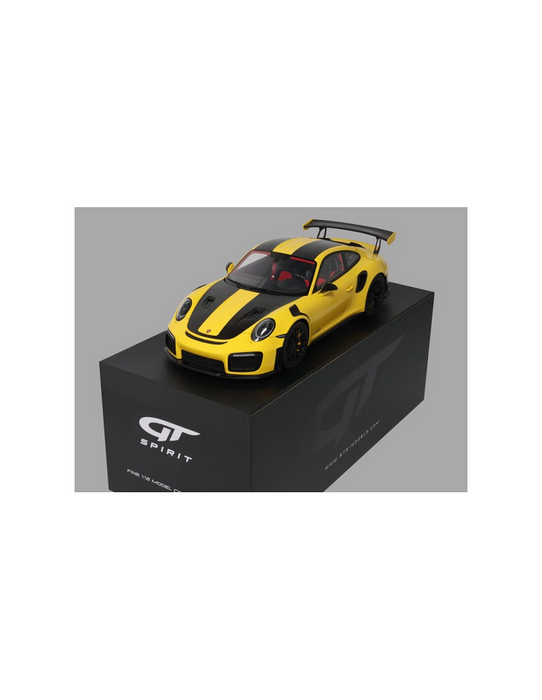 PORSCHE 911 [991.2] GT2 RS WP YELLOW 2018  - 1/12 - GT SPIRIT - GT535 Passion Diecast