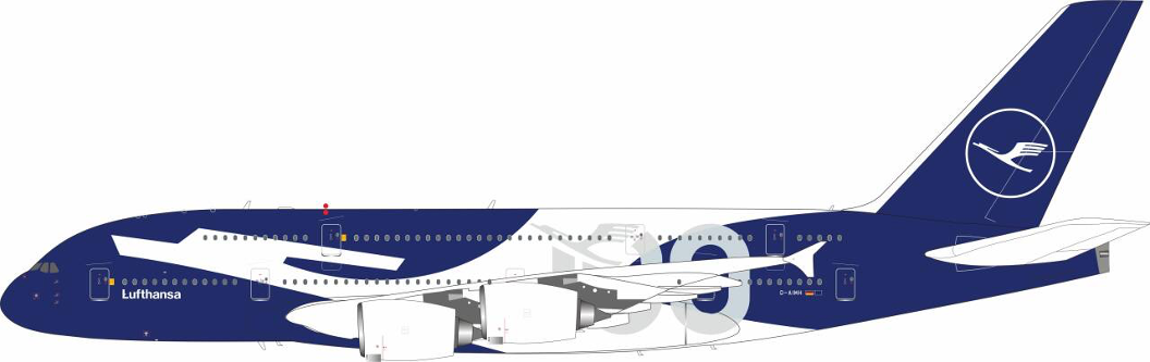 Lufthansa Airbus A380-861 " 100th Year Anniversary"/ D-AIMH / JFOX Models / 1:200 / JF-A380-001