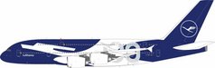 Lufthansa Airbus A380-861 " 100th Year Anniversary"/ D-AIMH / JFOX Models / 1:200 / JF-A380-001
