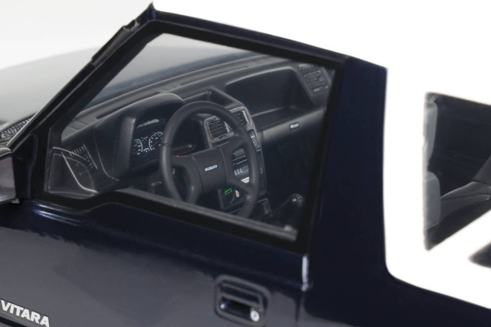 1994 Suzuki Vitara Cabrio JLX (Deep Blue Pearl Metallic) - 1/18 - OT492 Passion Diecast 