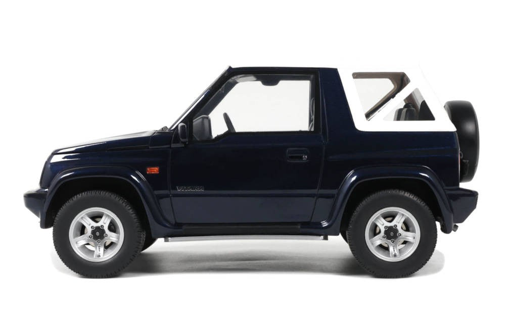 1994 Suzuki Vitara Cabrio JLX (Deep Blue Pearl Metallic) - 1/18 - OT492 Passion Diecast 