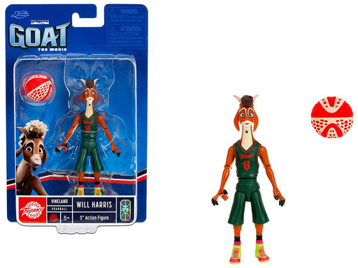 Will Harris  Moveable Figure with Basketball (Uniform) "Goat" Movie 2026 5 inch - Jada -  36857