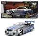 Fast & Furious 25th Anniversary  BRIAN's  Nissan Skyline GT-R 34 Brush Metal Finish -   Jada  1/24 -36818
