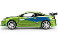 Fast & Furious 25th Anniversary  Brian's 1995 Mitsubishi Eclipse -Brush Metal Finish -  Jada 1/24 -  36817
