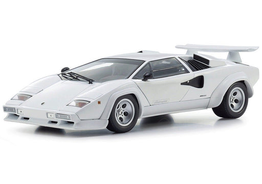 Lamborghini Countach LP 400 S - White - Kyosho 1/18 - K08320WFL - Passion Diecast