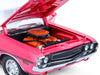 1970 Dodge Challenger R/T Hardtop 440 in Panther Pink with White Top and White Interior - 1/18 - Greenlight - 13699