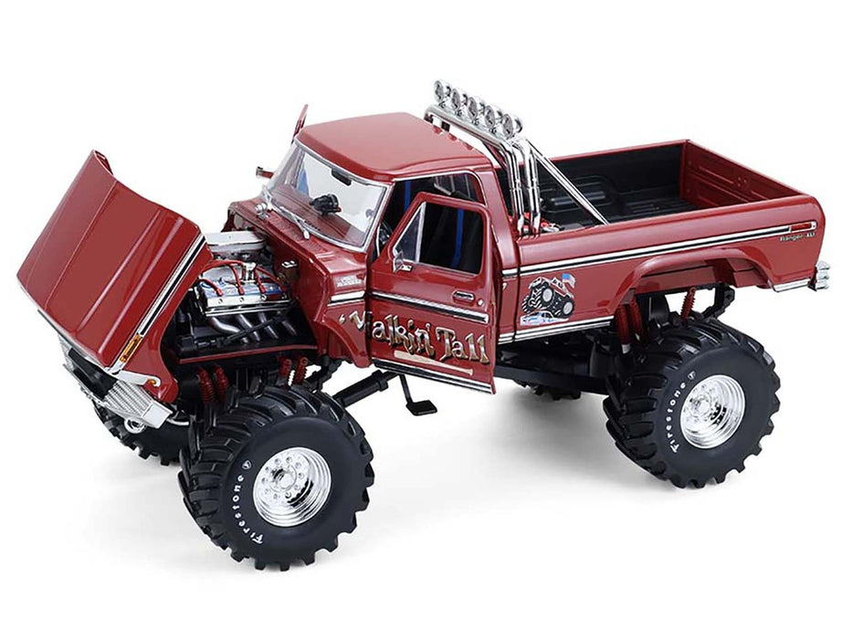 1979 Ford F-250 Monster Truck with 66-Inch Tires  Kings of Crunch - Walking Tall - Greenlight - 1/18 - 13606