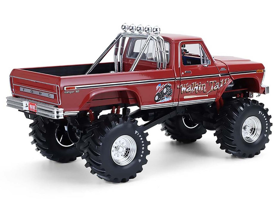1979 Ford F-250 Monster Truck with 66-Inch Tires  Kings of Crunch - Walking Tall - Greenlight - 1/18 - 13606