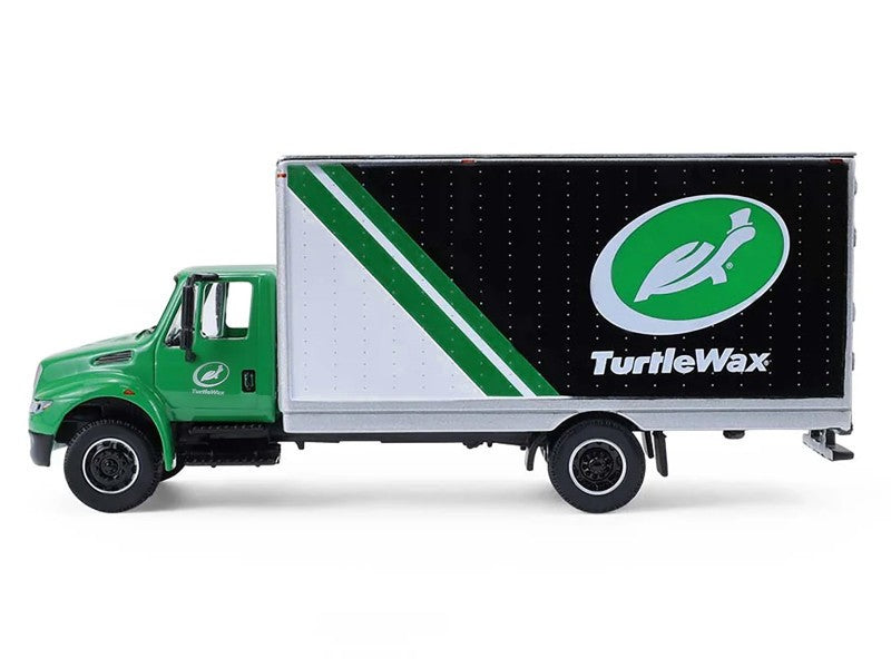 2013 International Durastar Box Van "Turtle Wax" Green - H.D. Trucks Series 26 - 1/64 Greenlight - 33260 B