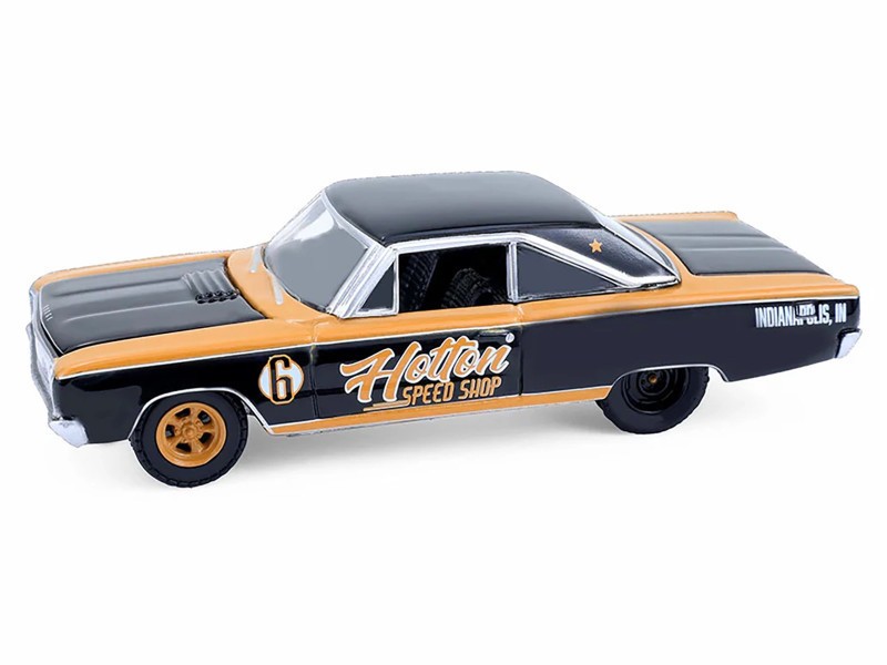 1985 Dodge Ram D350 Ramp Truck and 1965 Dodge Coronet - H.D. Trucks Series 26 - 1/64 Greenlight - 33260 A