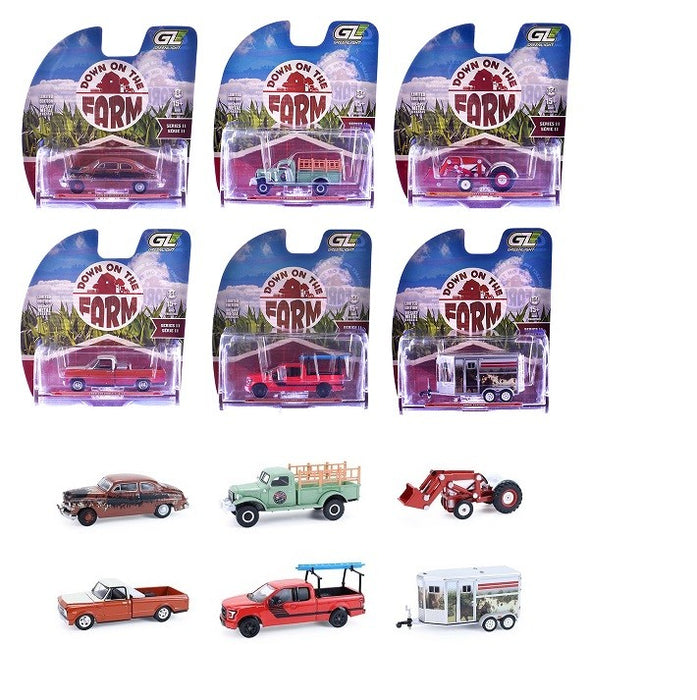 Down on the Farm Series 11 Assortment - 1/64 Greenlight - 48110 Passion Diecast