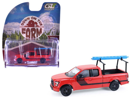 2015 Ford F-150 Pickup Truck - Down on the Farm Series 11 - 1/64 Greenlight - 48110 E
