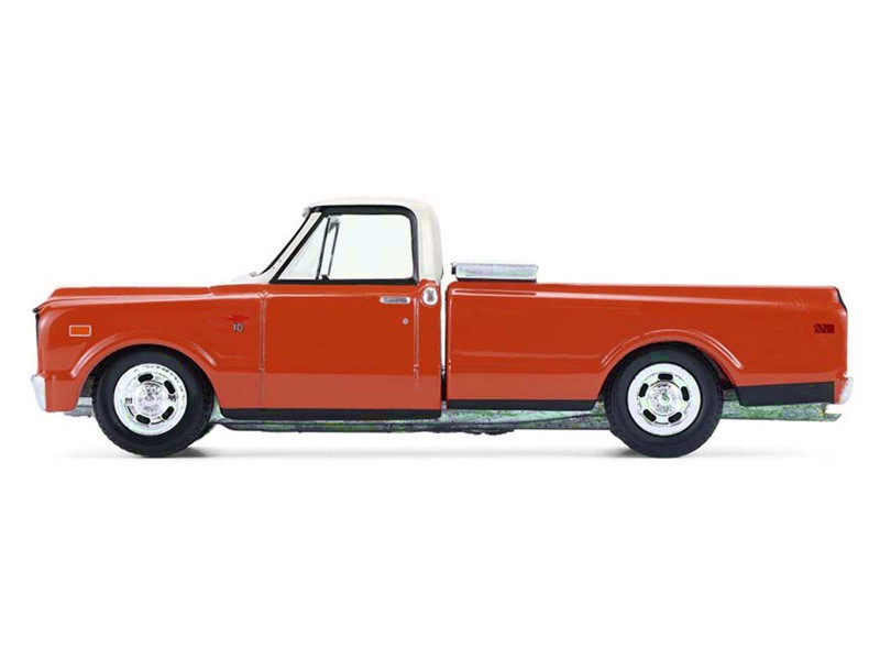1968 Chevrolet C-10 Pickup Truck with Toolbox - Down on the Farm Series 11 - 1/64 Greenlight - 48110 D