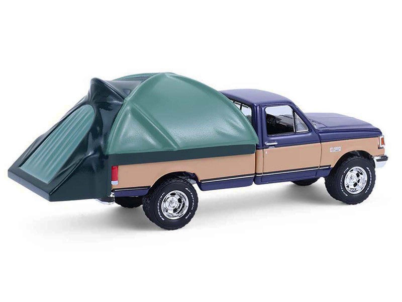 1987 Ford F-150 XLT Lariat - The Great Outdoors Series 4 - 1/64 Greenlight - 38080 D