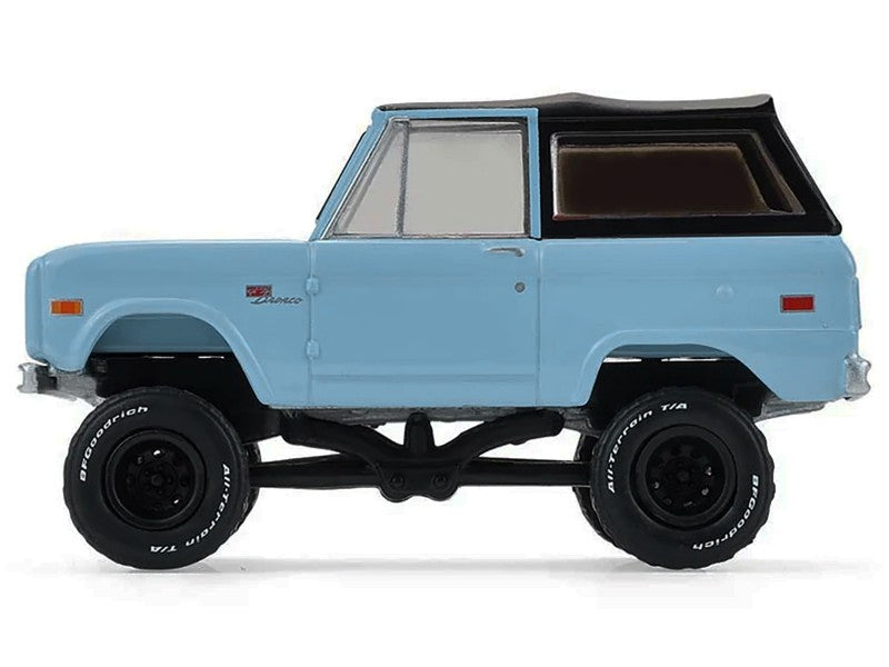 1972 Ford Bronco Custom SUV - Barrett-Jackson Series 16 - 1/64 Greenlight - 37330 F