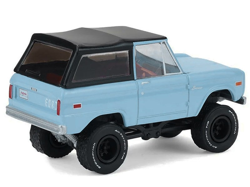 1972 Ford Bronco Custom SUV - Barrett-Jackson Series 16 - 1/64 Greenlight - 37330 F