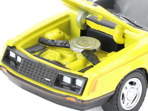 1979 Ford Mustang Cobra Fastback in Bright Yellow - GL Muscle Series 30 - 1/64 Greenlight - 13370 C