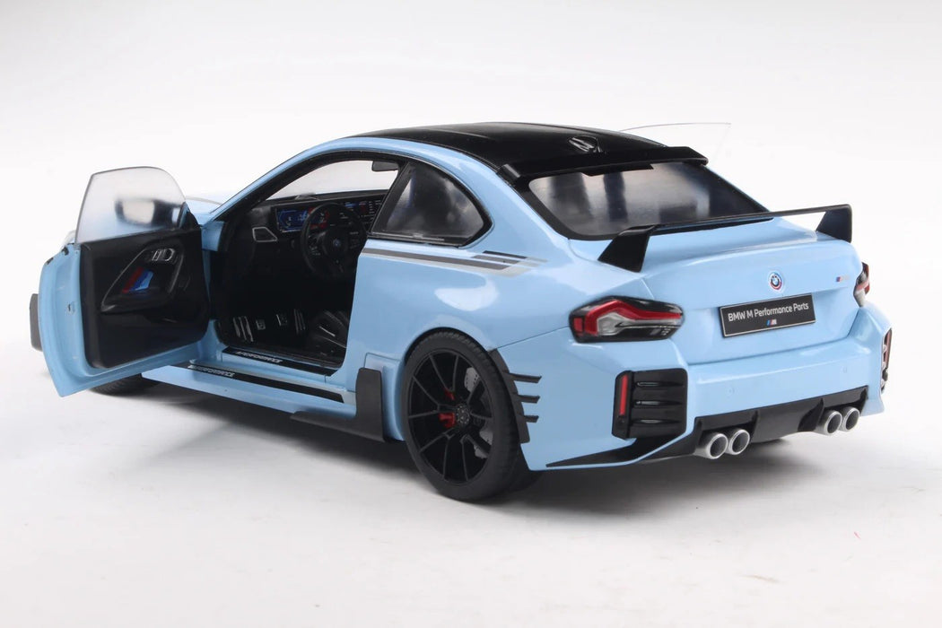 BMW M2 (G87) Touring Performance 2024 Blue - Solido - 1/18 - S1812901 - Passion Diecast 